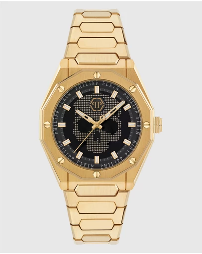 Philipp Plein - PLEIN DELUXE 44mm Gold-Tone Analogue Watch
