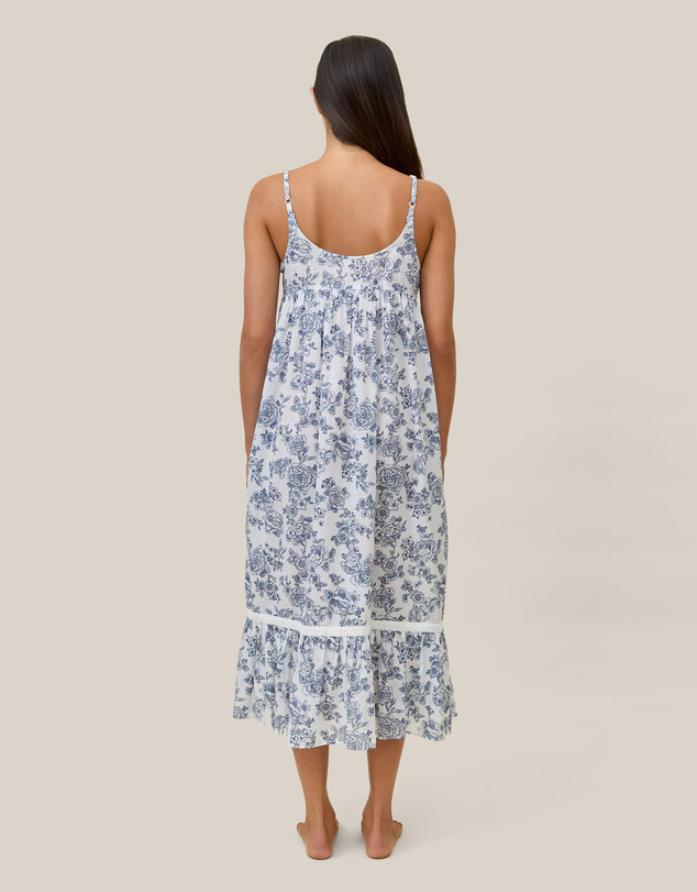 Papinelle - Nostalgia Strappy Lace Trim Nightie
