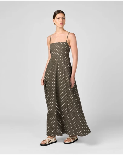 MVN - Polka Dot Maxi Dress