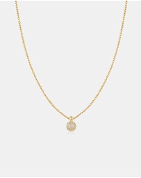 Ania Haie - Ania Haie Gold Sphere Pave Necklace