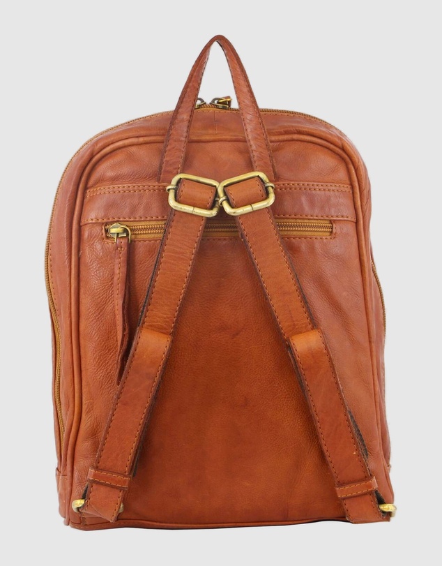 Pierre Cardin - Woven Leather Backpack