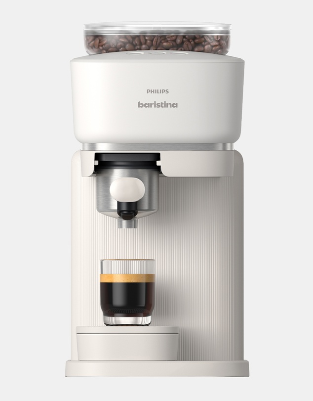 Philips - Baristina Espresso Machine Cloud White