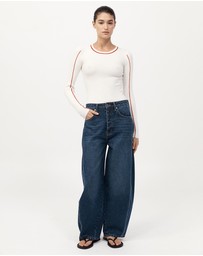 St. Agni - Mid Rise Balloon Jeans