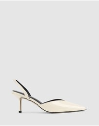 Siren - Yoco Slingback Kitten Heels