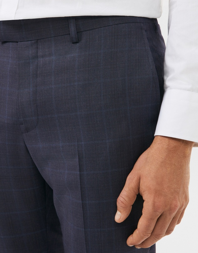 Van Heusen - Wool Blend Check Suit Pant