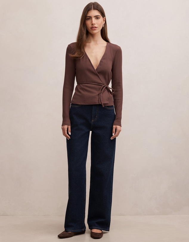 Forever New - Francesca Ballet Wrap Top