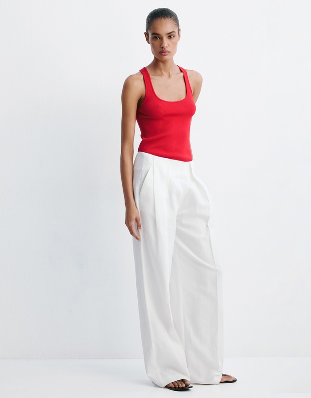 M.N.G - Fitted Ribbed Top