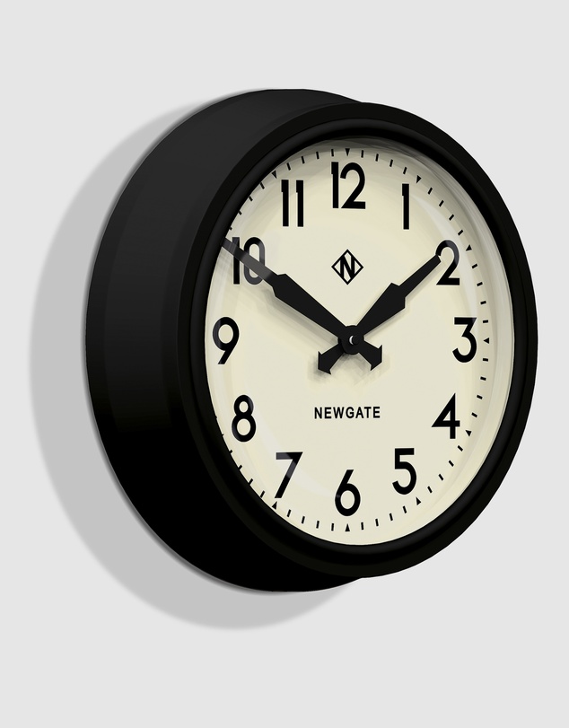 Newgate - Newgate 50S Electric Clock Black