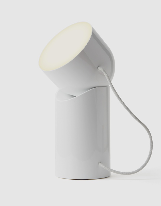 Lexon - Lexon Orbe Portable Led Lamp With Moving Head - White
