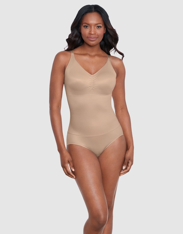 Miraclesuit Shapewear - Comfy Curves Wireless Padded Cup Shaping Bodysuit