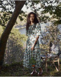 Seasalt - Seasalt Cornwall Blue Wild Liquorice Shirt Dress