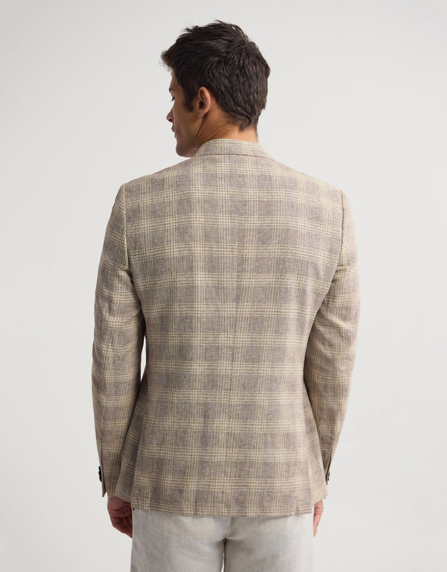 Oxford - Milton Linen Cotton Check Blazer