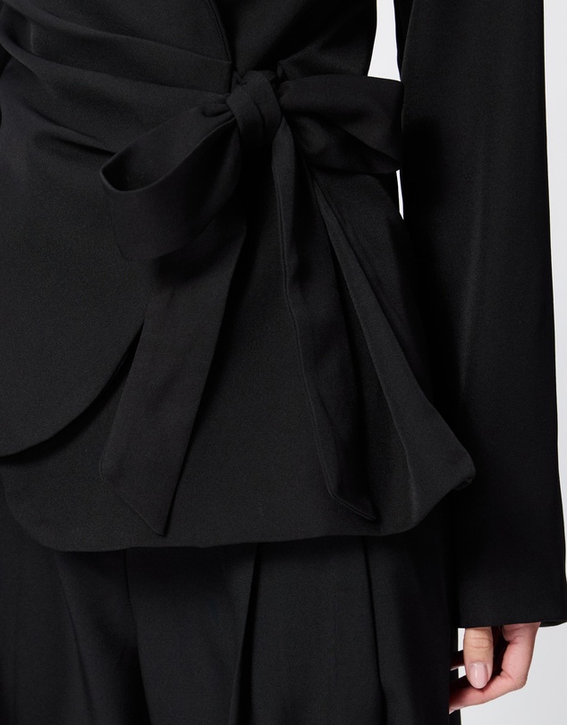 Tussah - Blair Ruched Side Tie Blazer