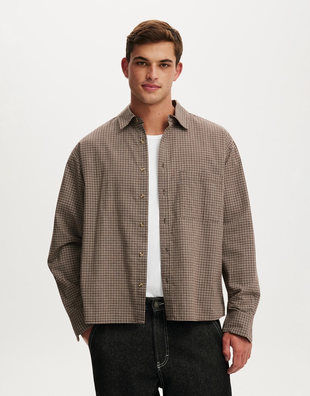 Cotton On - Hudson Long Sleeve Shirt