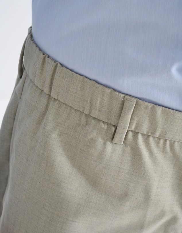 3 Wise Men - 3 Wise Men Wallace Wool Trouser - Beige