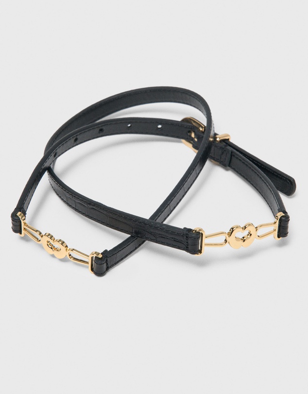 Maje - A Mini Mors Croc Belt
