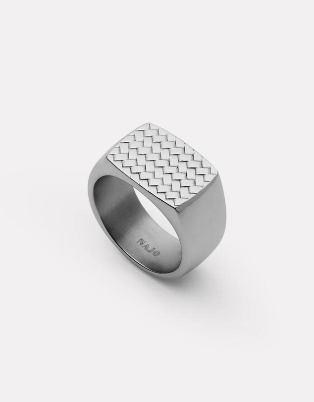 Najo - Shadowline Men's Steel Ring