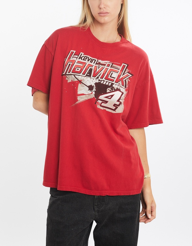 Vintage by The Real Deal - Pre Loved - Vintage NASCAR Racing 'Kevin Harvick' Racing Tee