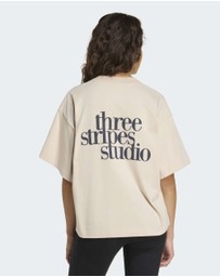 adidas Sportswear - 3-Stripes Studio T-Shirt Womens