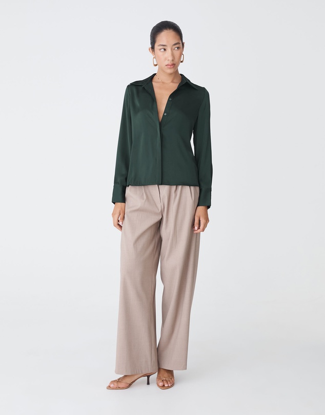 Forcast - Mae Satin Shirt