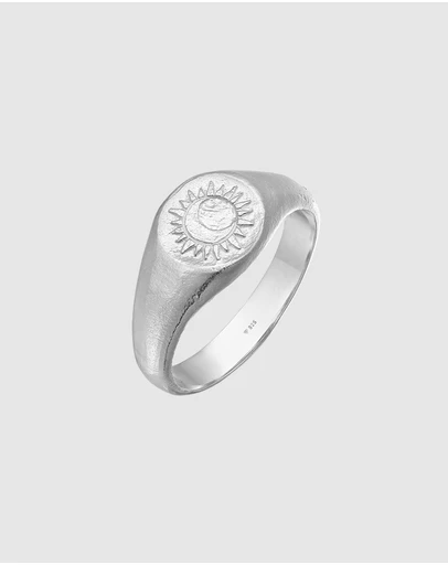 Haze & Glory - ICONIC EXCLUSIVE - Sacred Sun Ring in 925 Silver