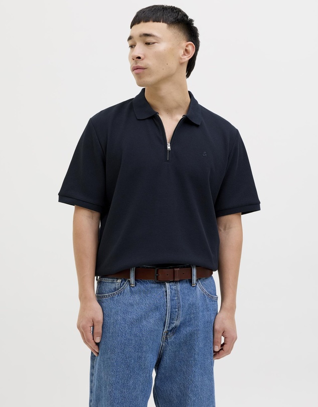 Jack & Jones - Austin Zip SS Polo