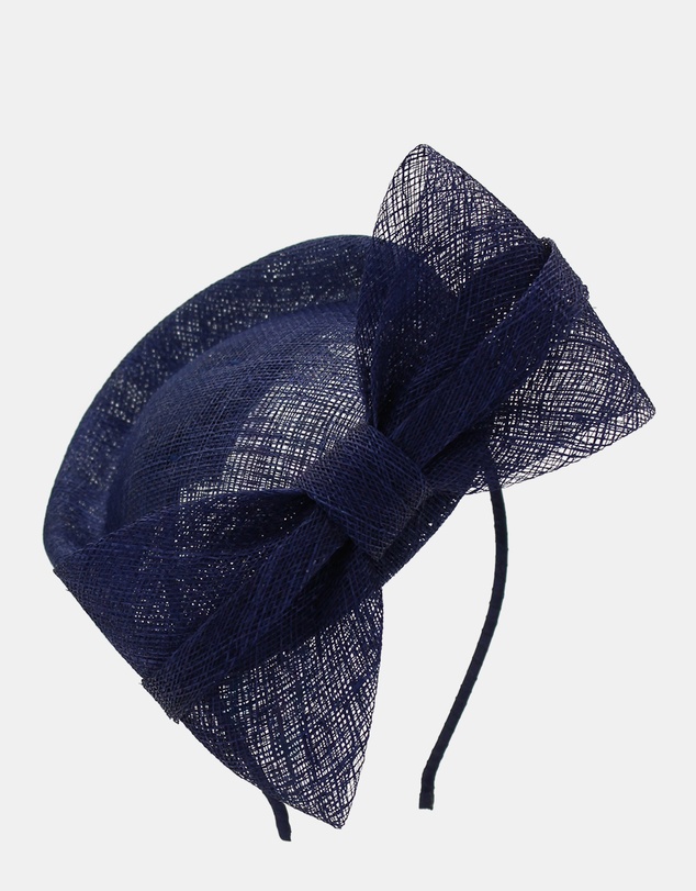 Morgan & Taylor - Juliet Fascinator in Navy Blue