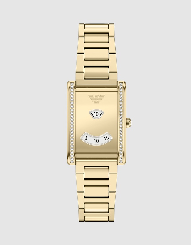 Emporio Armani - Gold Tone Analogue Watch