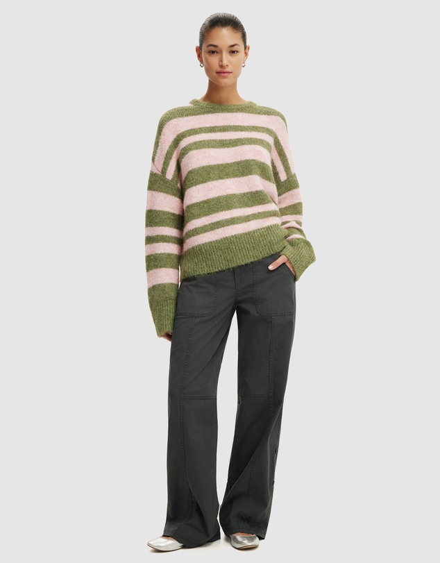 Cotton On - Luxe Crew Neck Sweater