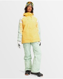 Roxy - Womens Highridge Hoodie Technical Snow Jacket