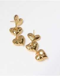 Jackie Mack - Lovestruck Long Drop Earrings
