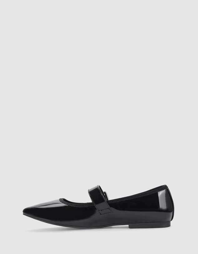 Verali - Banks Buckled Mary-Jane Flats
