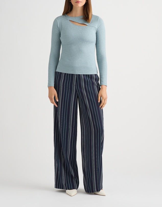 David Lawrence - Brittany Textured Lace Top