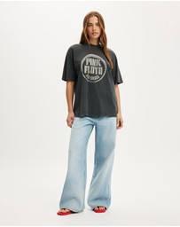 Cotton On - The Lcn Music Boxy Graphic Tee