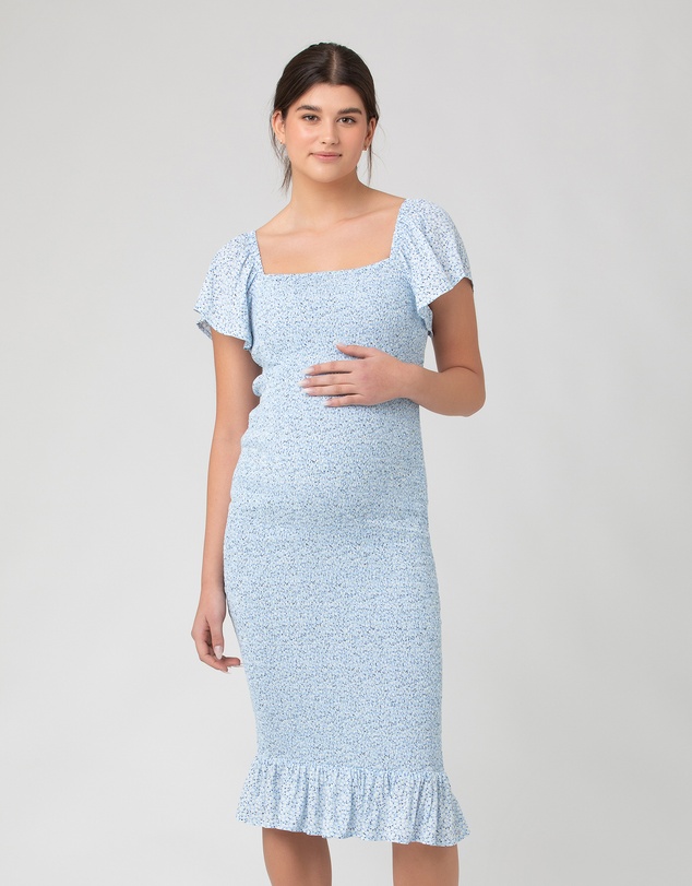 Ripe Maternity - Selma Shirred Dress