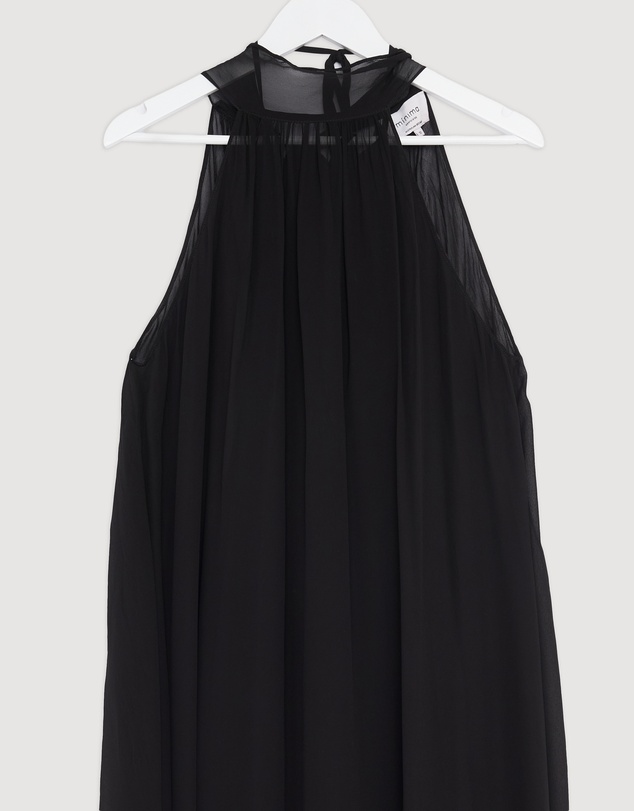 Revibe - Repaired Minima Esenciales Reese Tie Back Maxi Dress - AU 12