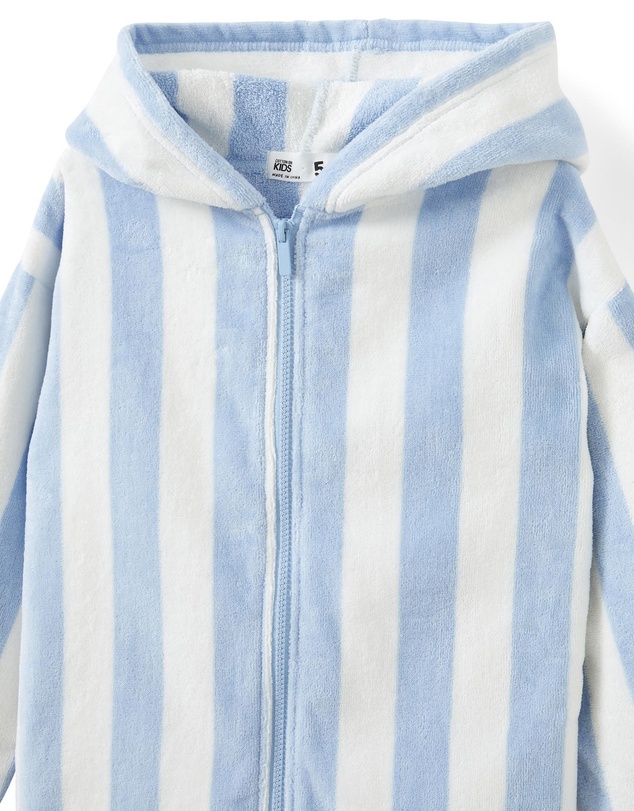 Cotton On Kids - Kids Zip Thru Hooded Towel