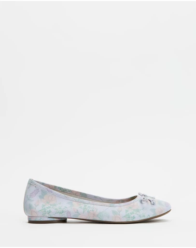 Vionic - Callisto Floral Flat - Arctic Ice Botanical