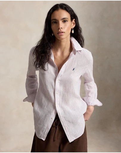 Polo Ralph Lauren - Classic Fit Striped Linen Shirt