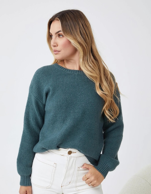 Esther & Co - Harvie Knit - Petrol