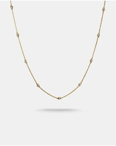 THOMAS SABO - THOMAS SABO Necklace with White Zirconia Stones