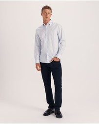 SABA - Prince Long Sleeve Tapered Stripe Shirt