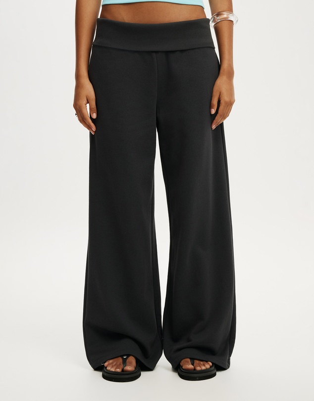 Cotton On - Fold Over Waistband Sweatpant