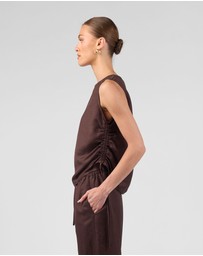 MVN - Think Twice Linen Top