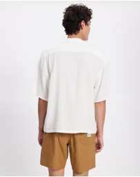 Rhythm - Leads Relaxed Check SS Shirt