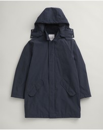 Seasalt - Seasalt Cornwall Navy Stone Wave Coat