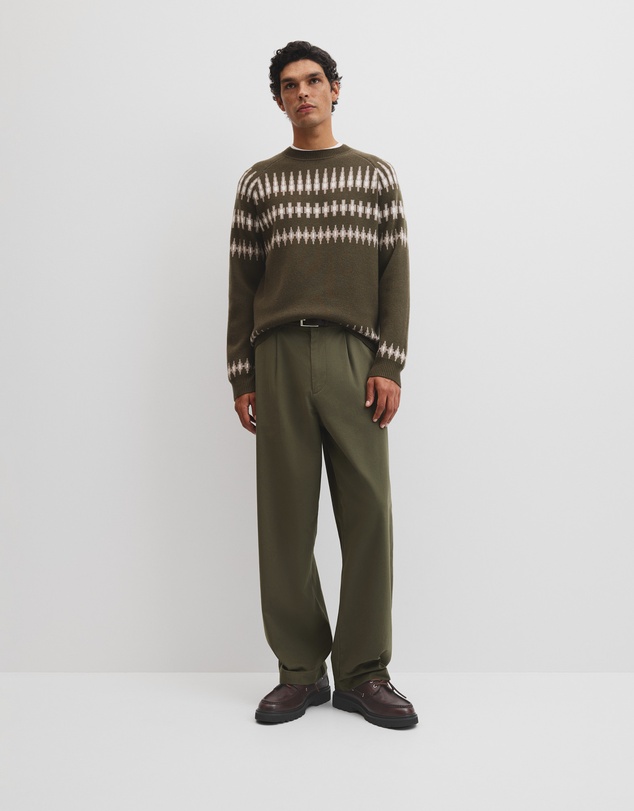 Country Road - Wool Fair Isle Knit