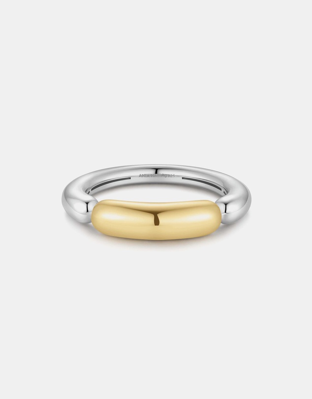 Ania Haie - Two-Tone Segmented Puffy Ring