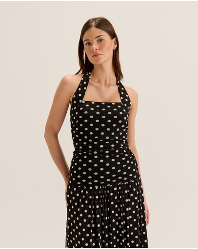 BLACK/IVORY