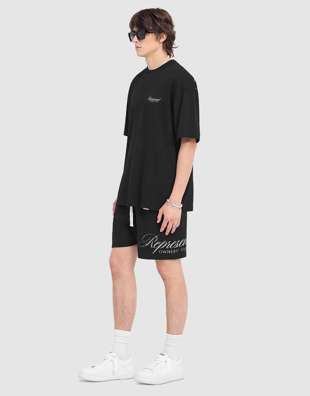 Represent - Owners Club Script Mesh Shorts